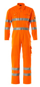 00419-860-14 Boilersuit with kneepad pockets - hi-vis orange