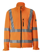 08005-159-14 Softshell Jacket - hi-vis orange