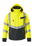 15535-231-14010 Winter Jacket - hi-vis orange/dark navy