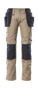 17631-442-0618 Trousers with holster pockets - white/dark anthracite
