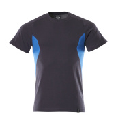 18082-250-01091 T-shirt - dark navy/azure blue