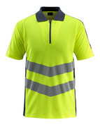 50130-933-14010 Polo shirt - hi-vis orange/dark navy