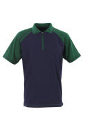 50302-260-13 Polo Shirt with chest pocket - navy/green