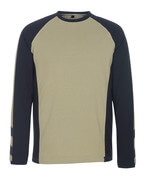 50568-959-1809 T-shirt, long-sleeved - dark anthracite/black