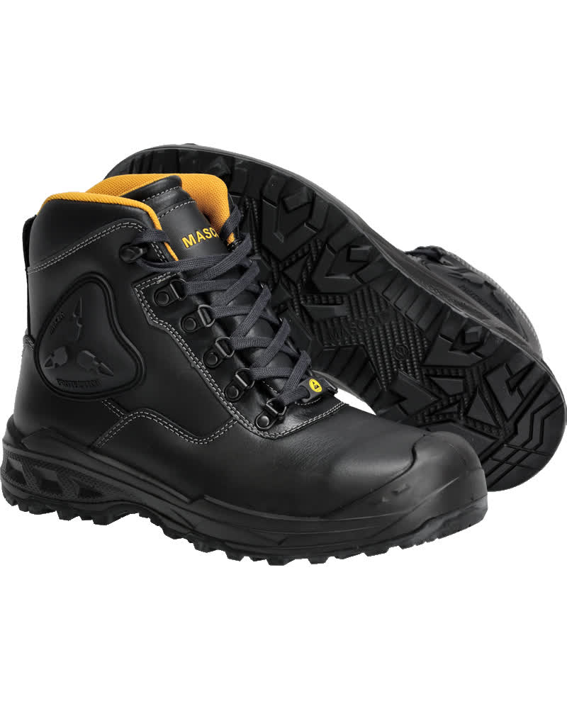 F0165-902-0907 Safety Boot - black/yellow